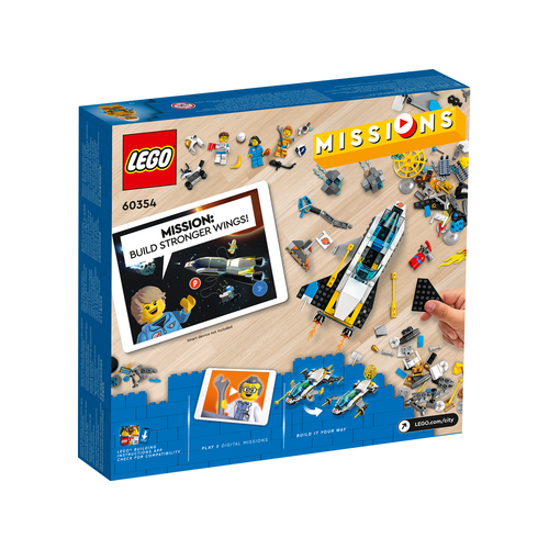 LEGO City 60354 Ruimteschip voor verkenningsmissies op Mars