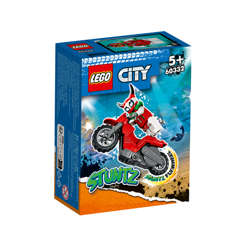 LEGO City Stuntz 60332 Roekeloze Scorpion stuntmotor
