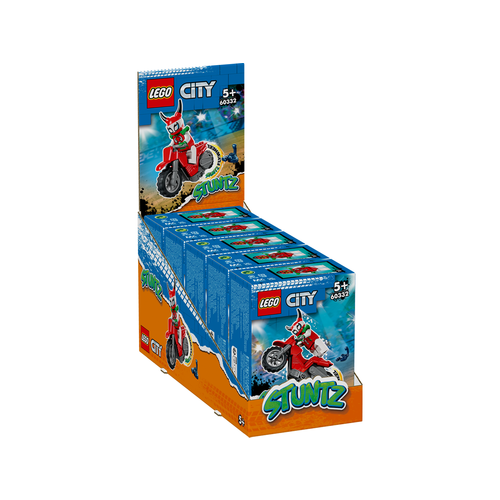 LEGO City Stuntz 60332 Roekeloze Scorpion stuntmotor