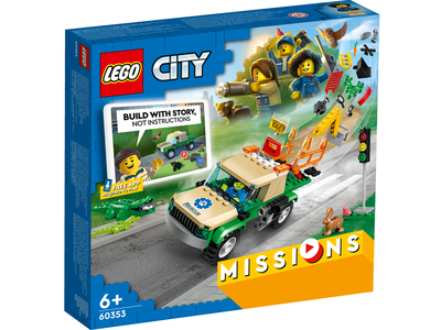 LEGO City 60353 Wilde dieren reddingsmissies