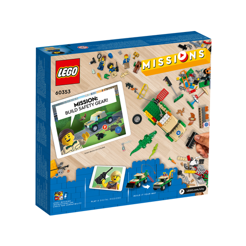 LEGO City 60353 Wilde dieren reddingsmissies