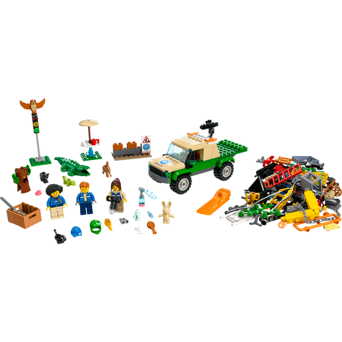 LEGO City 60353 Wilde dieren reddingsmissies