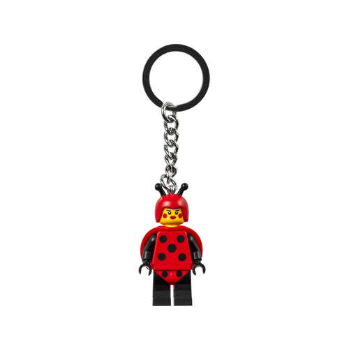 LEGO Sleutelhanger 854157 Meisje in lieveheersbeestjespak