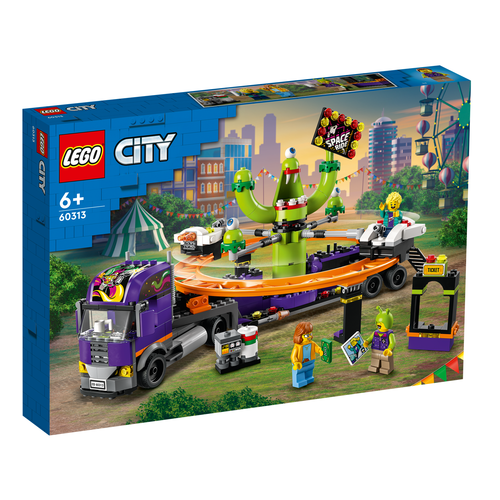 LEGO City 60313 Ruimtereis pretwagen