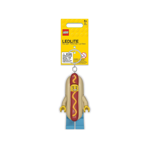 LEGO Sleutelhanger LED LKE119 Classic Hotdog man