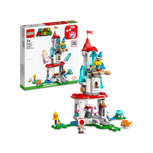 LEGO Super Mario 71407 Uitbreidingsset: Kat-Peach-uitrusting en IJstoren