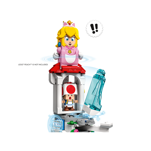 LEGO Super Mario 71407 Uitbreidingsset: Kat-Peach-uitrusting en IJstoren