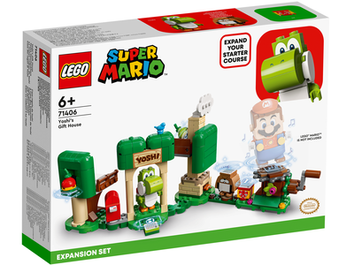 LEGO Super Mario 71406 Uitbreidingsset: Yoshi’s cadeauhuisje