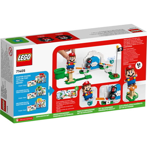 LEGO Super Mario 71405 Uitbreidingsset: Fuzzies en flippers