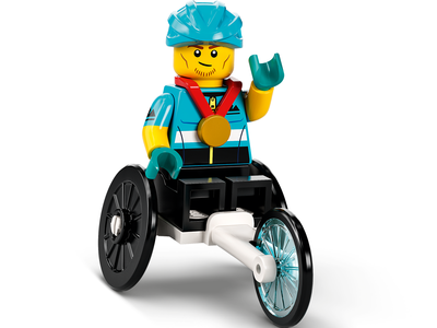 LEGO Minifiguren 71032-12 Serie 22 Wheelchair Racer