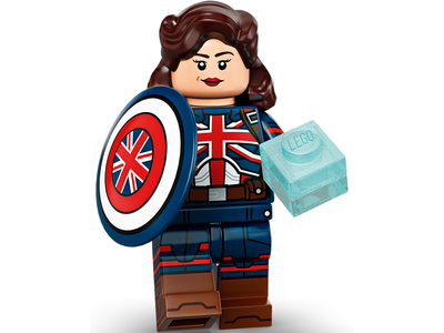 LEGO Minifiguren 71031-10 Marvel Studios Captain Carter