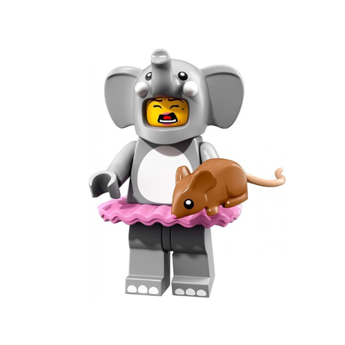LEGO Minifiguren 71021-01 Serie 18 Elephant Costume Girl