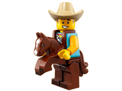 LEGO Minifiguren 71021-15 Serie 18 Cowboy Costume Guy