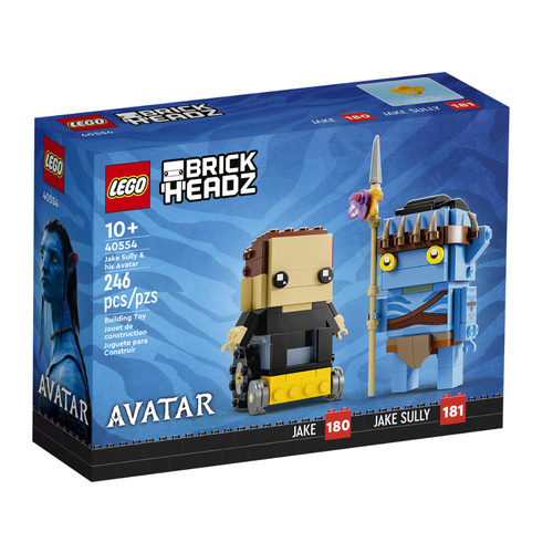 LEGO Brickheadz 40554 Jake Sully en zijn avatar