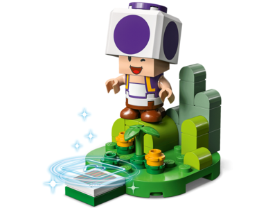 LEGO Minifiguren 71410-03 Super Mario Purple Toad