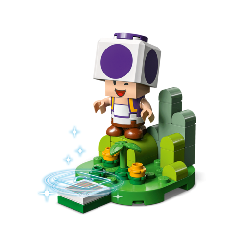 LEGO Minifiguren 71410-03 Super Mario Purple Toad