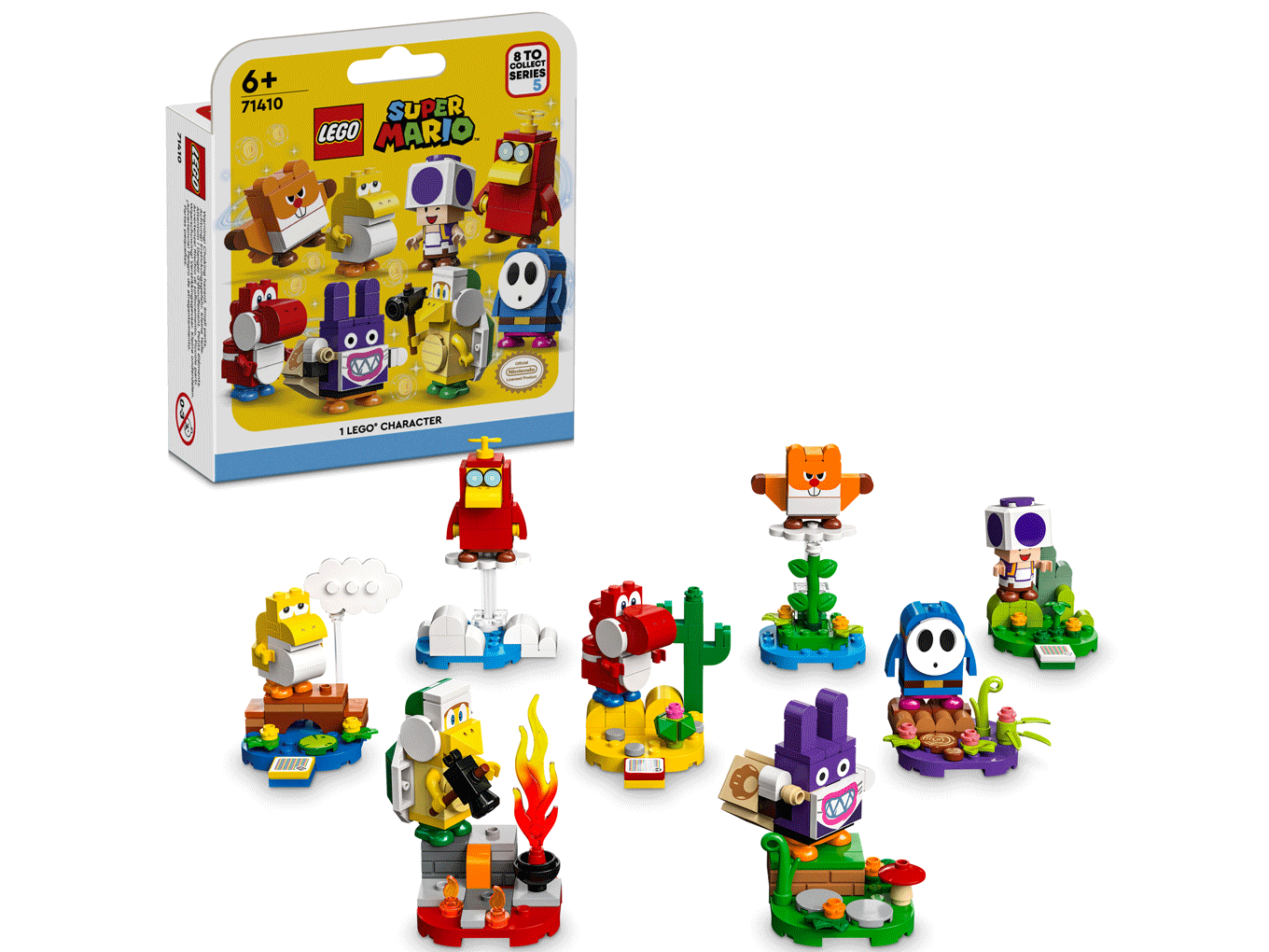 Lichaam partitie compromis LEGO Super Mario 71410 Personagepakketten Serie 5 Complete Serie - Jan's  Steen