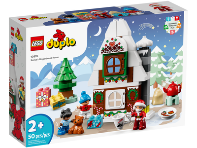 LEGO DUPLO 10976 Peperkoekhuis van de Kerstman