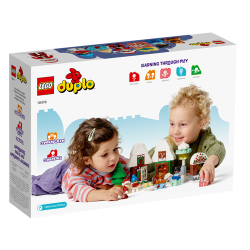 LEGO DUPLO 10976 Peperkoekhuis van de Kerstman