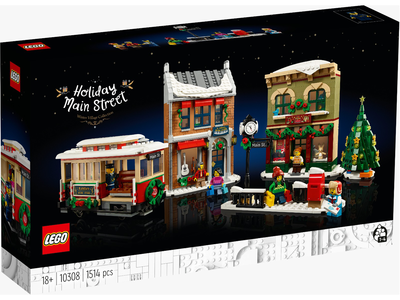 LEGO ICONS 10308 Kerst Dorpsstraat