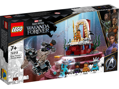 LEGO Marvel 76213 Black Panther: Koning Namor’s troonzaal