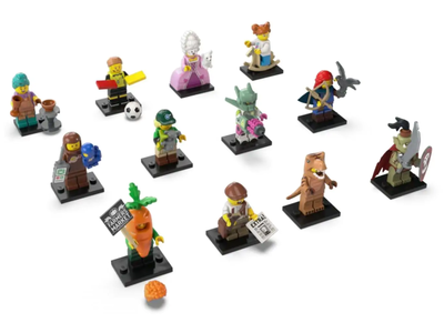 LEGO Minifiguren 71037 Serie 24 Complete Serie