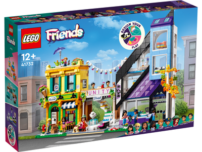 LEGO Friends 41732 Bloemen- en decoratiewinkel in de stad