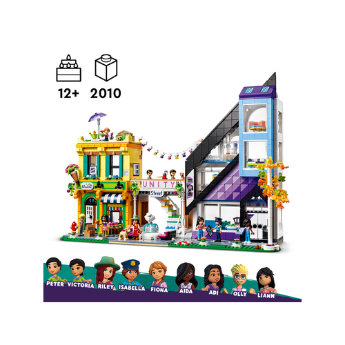 LEGO Friends 41732 Bloemen- en decoratiewinkel in de stad