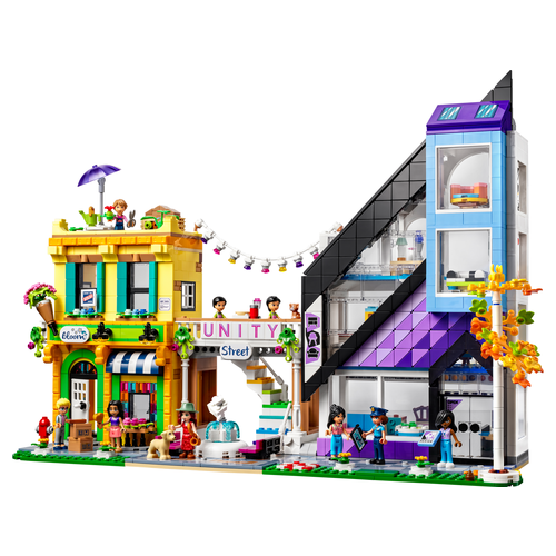 LEGO Friends 41732 Bloemen- en decoratiewinkel in de stad