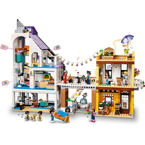 LEGO Friends 41732 Bloemen- en decoratiewinkel in de stad