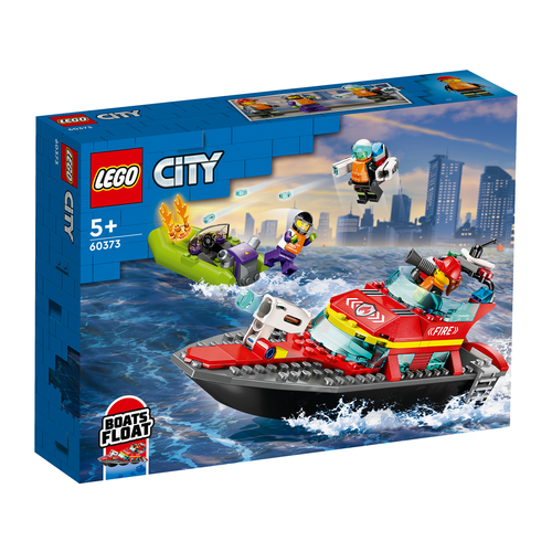 LEGO City Fire 60373 Reddingsboot Brand