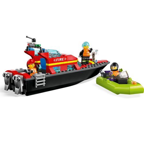 LEGO City Fire 60373 Reddingsboot Brand