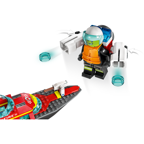 LEGO City Fire 60373 Reddingsboot Brand