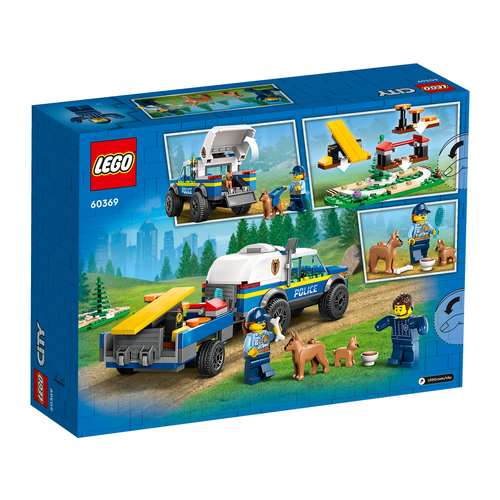 LEGO City Police 60369 Mobiele Politiehondentraining