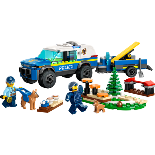 LEGO City Police 60369 Mobiele Politiehondentraining