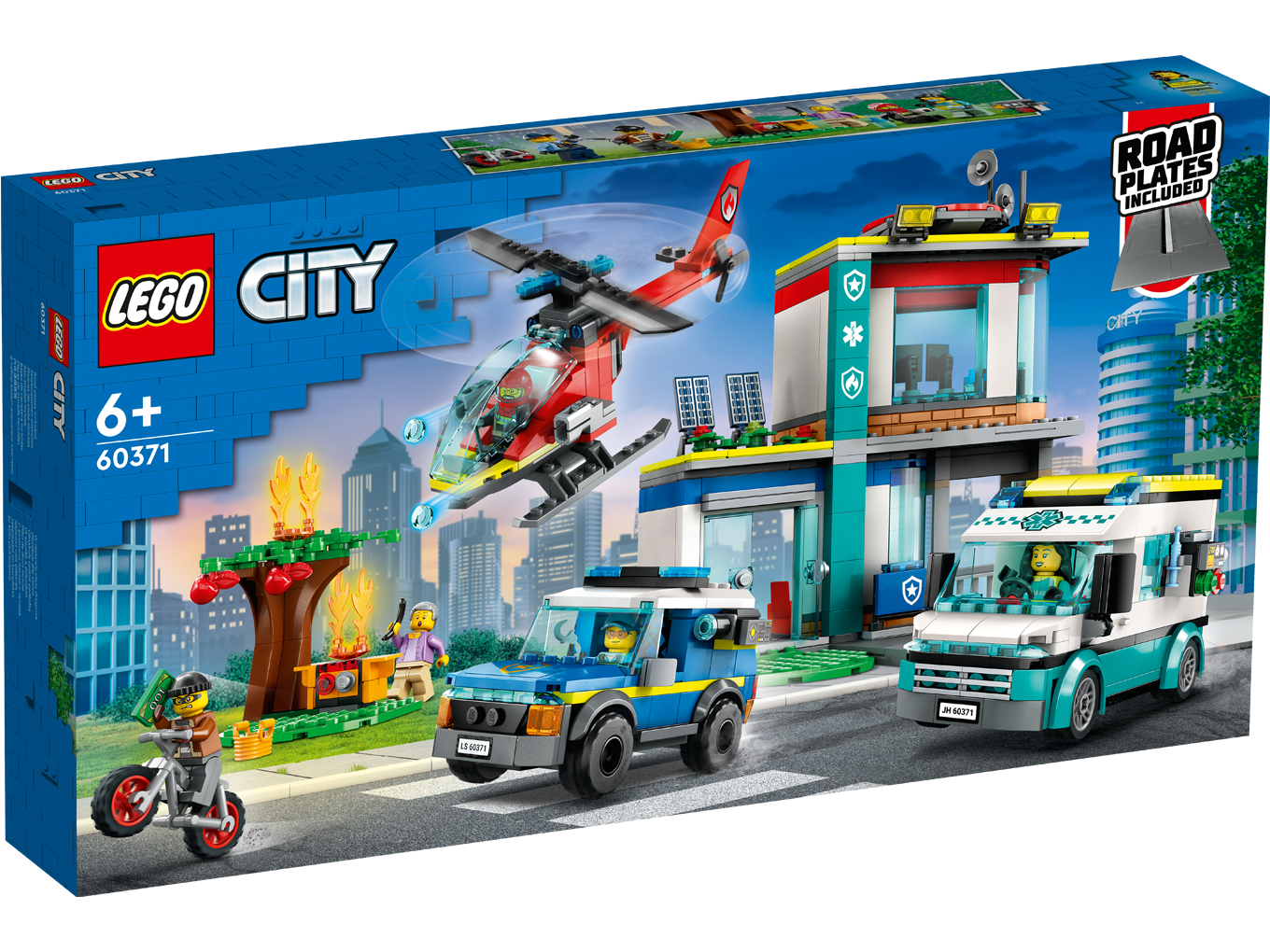 LEGO City Police 60371 Hoofdkwartier - Jan's Steen
