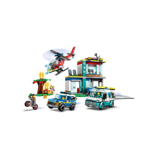 LEGO City Police 60371 Hoofdkwartier van hulpdienstvoertuigen