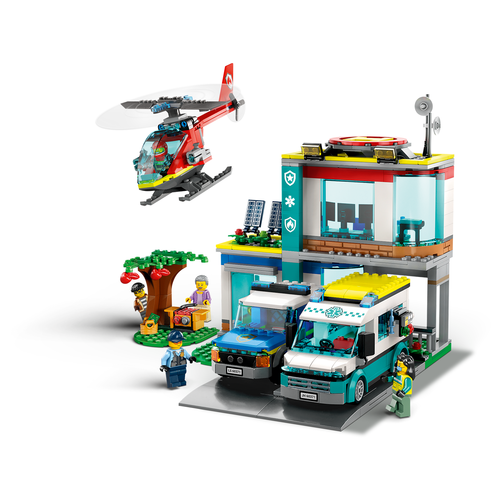 LEGO City Police 60371 Hoofdkwartier van hulpdienstvoertuigen