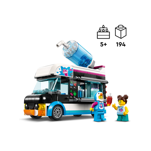 LEGO City 60384 Pinguïn Slush truck
