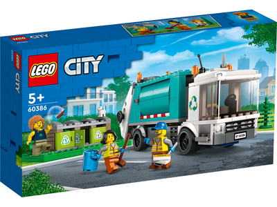 LEGO City 60386 Recycle vrachtwagen