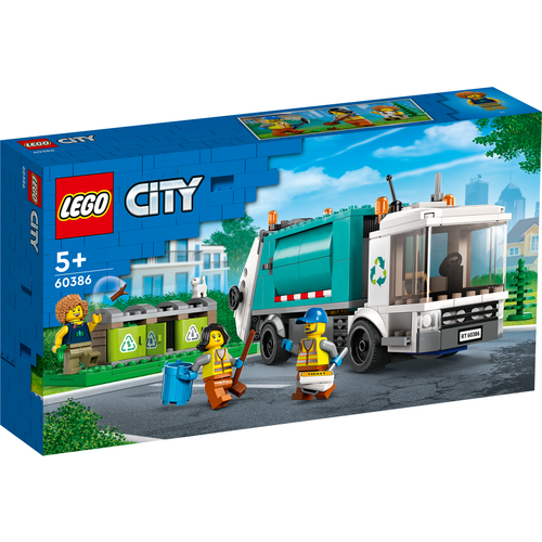 LEGO City 60386 Recycle vrachtwagen