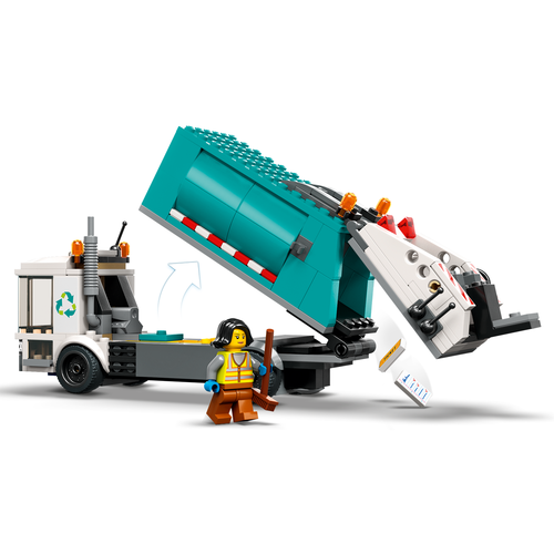 LEGO City 60386 Recycle vrachtwagen LEGO City 60386 Recycle vrachtwagen