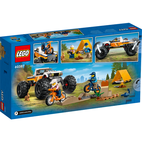 LEGO City 60387 4x4 Terreinwagen avonturen