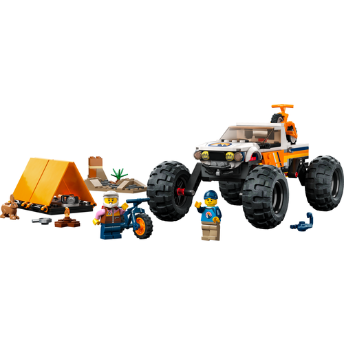 LEGO City 60387 4x4 Terreinwagen avonturen