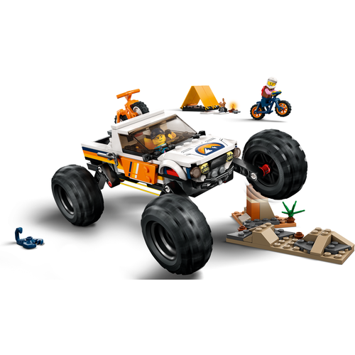 LEGO City 60387 4x4 Terreinwagen avonturen