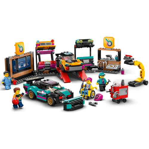 LEGO City 60389 Garage voor aanpasbare auto's