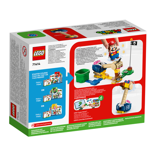 LEGO Super Mario 71414 Uitbreidingsset: Conkdors hoofdmepper