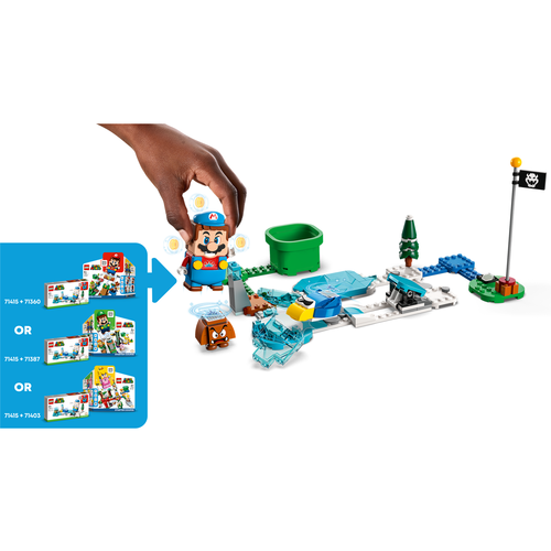 LEGO Super Mario 71415 Uitbreidingsset: IJs-Mario pak en ijswereld