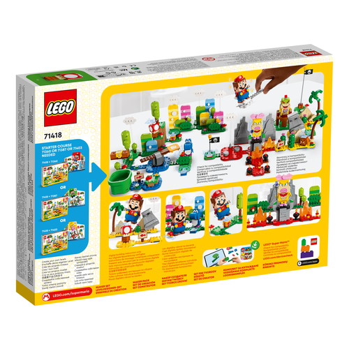 LEGO Super Mario 71418 Makersset: Creatieve gereedschapskist