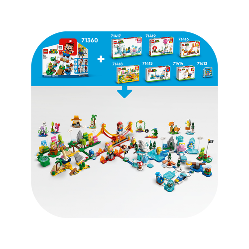 LEGO Super Mario 71418 Makersset: Creatieve gereedschapskist